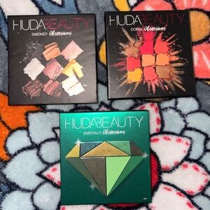 3 HUDA BEAUTY Quad Palettes